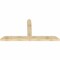 Ekena Millwork Portland Rough Sawn Timber Gable Bracket, Douglas Fir, 84"W x 42"H x 4"D x 6"F, 12/12 Pitch GBW084X42X0406POR00RDF - alternate 5